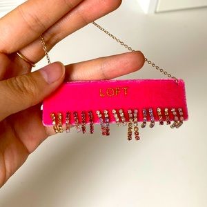 Brand New! loft earring set. Including 9 pairs of cute gem earrings